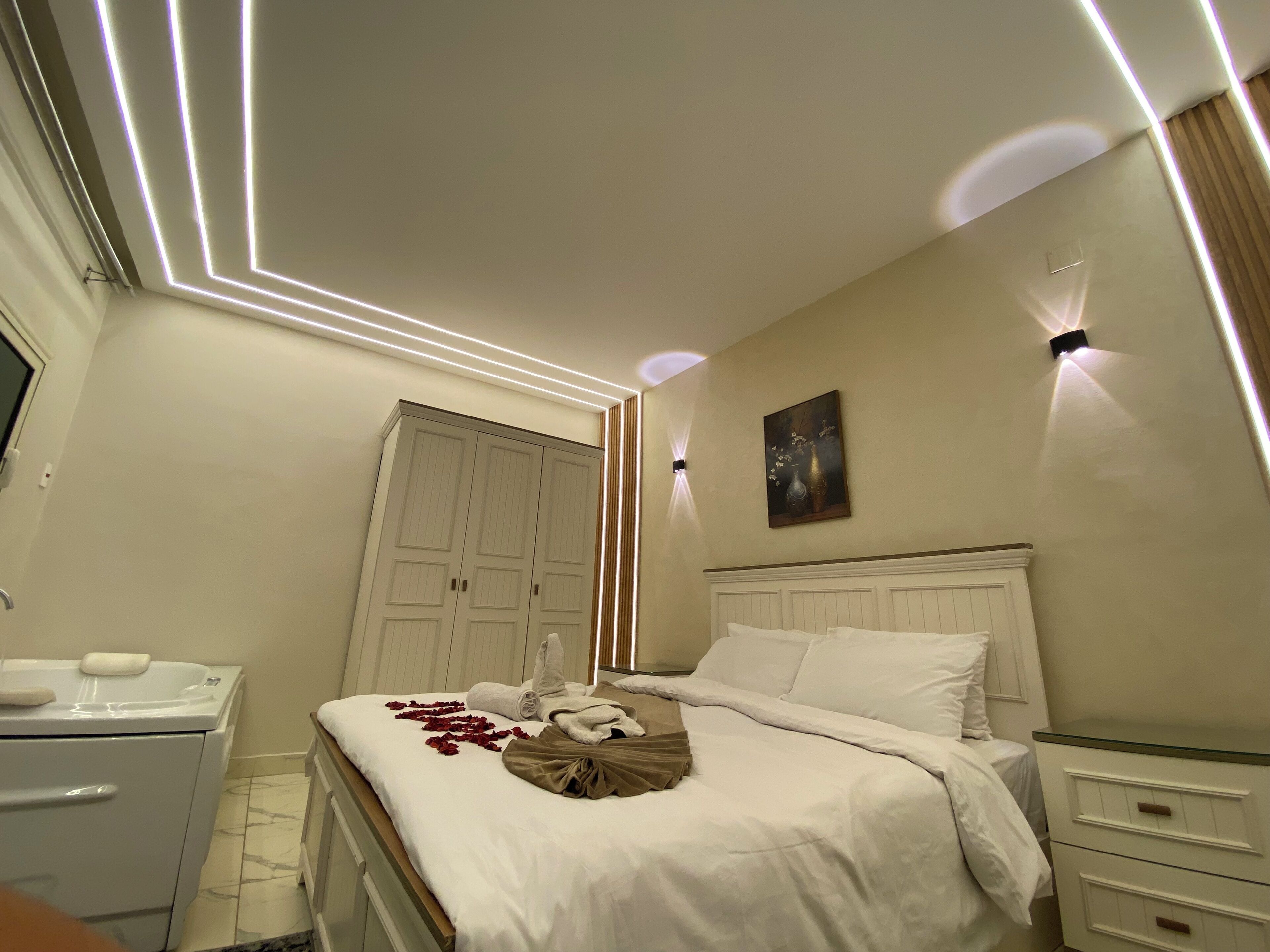 Chambre Double Deluxe, 1 chambre | Draps en coton égyptien, literie de qualité supérieure