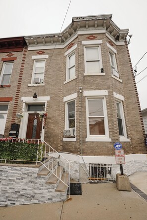 Façade de l’hébergement