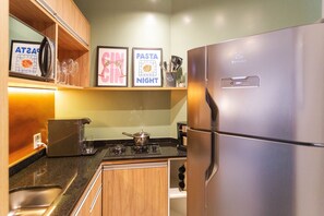 Basic Apartment | Private kitchen - Central Studium (São Paulo)
