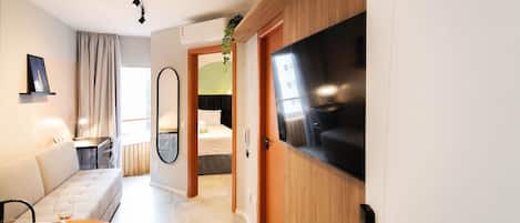 Appartement | 1 chambre, espace de travail pour ordinateur portable