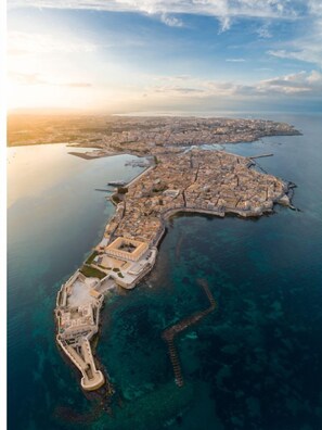 Aerial view - Dune Giardino - Three Bedroom Villa, Sleeps 6 (Scicli)