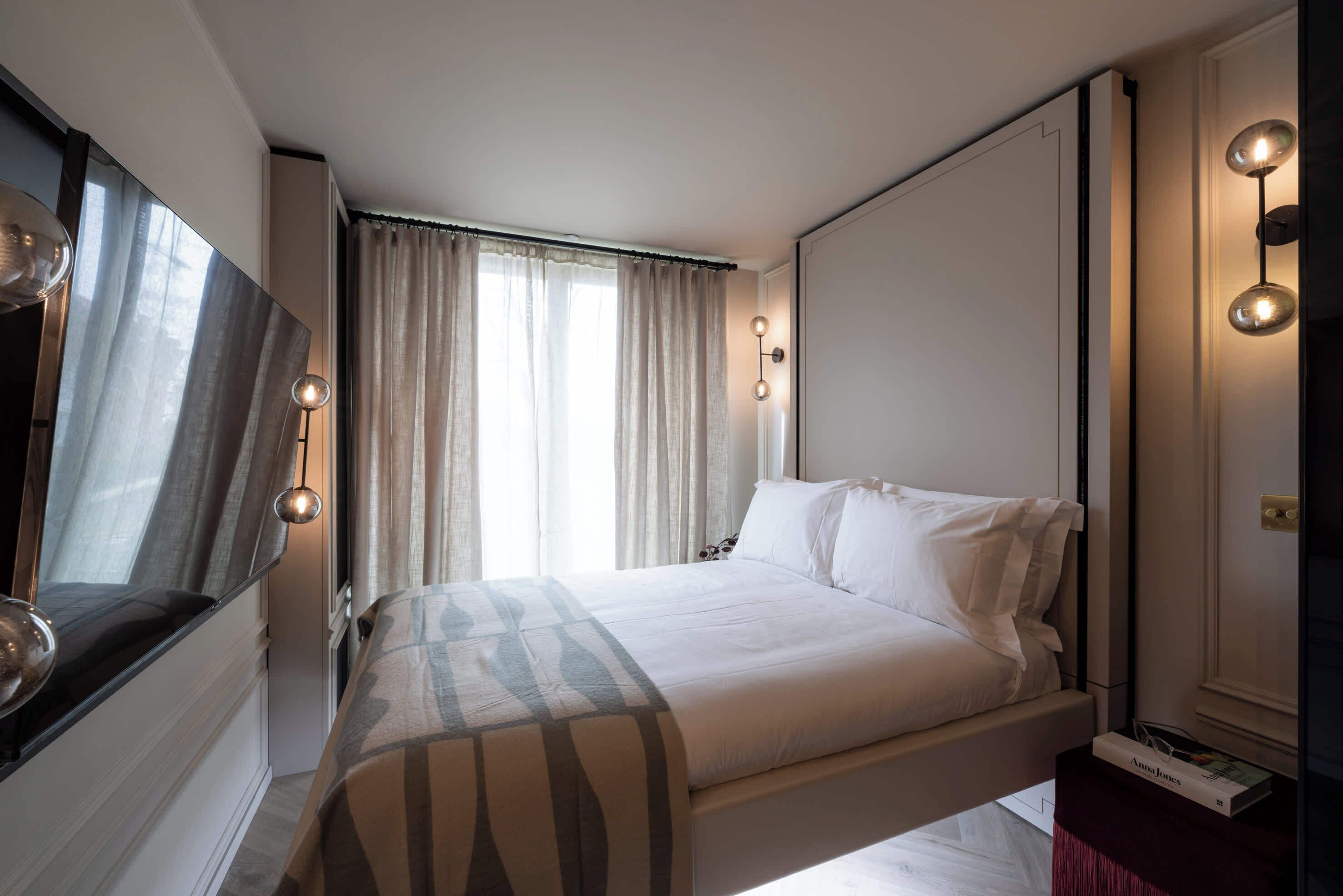 1 slaapkamer, een strijkplank/strijkijzer, wifi, beddengoed