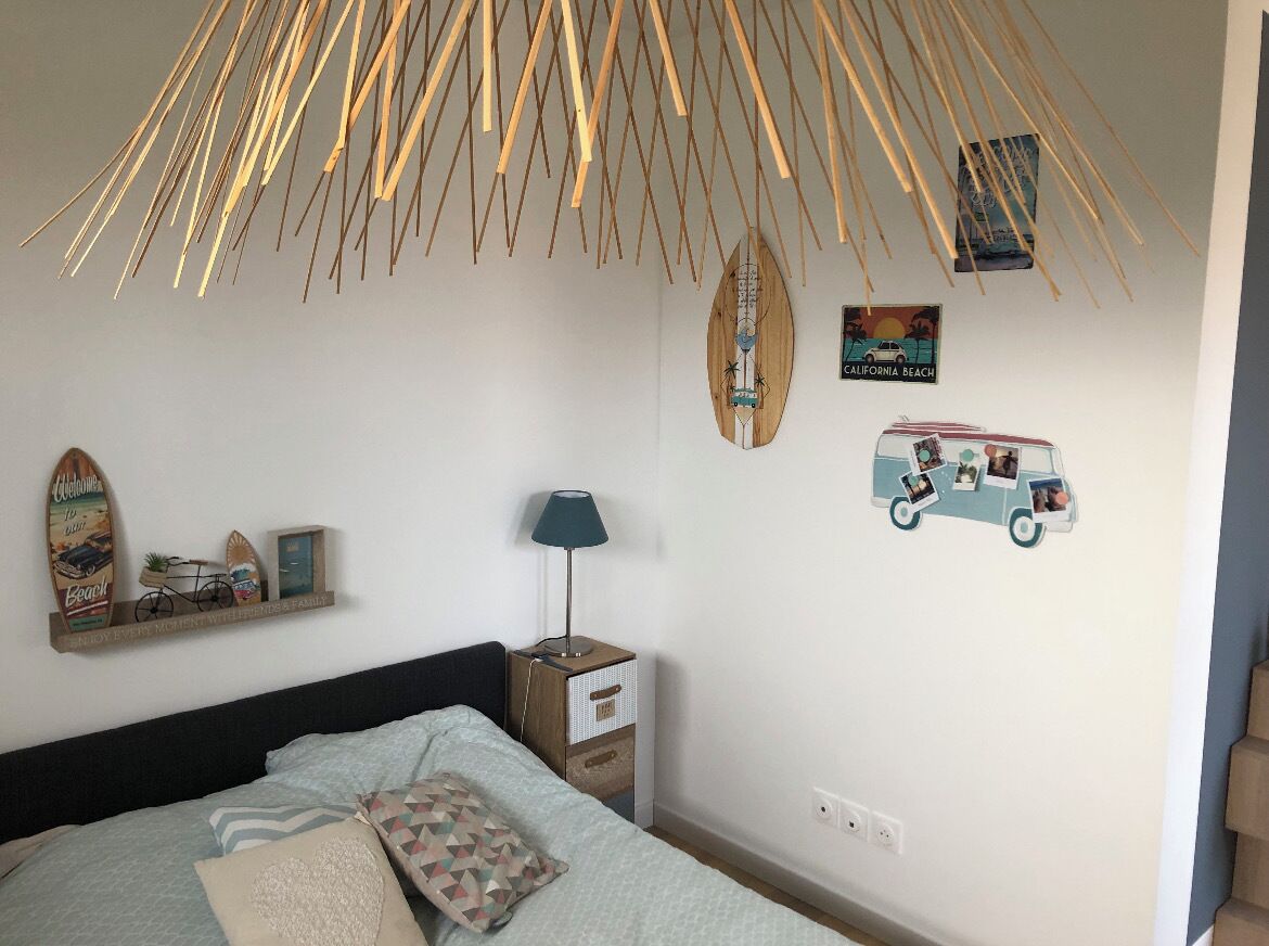 1 chambre, bureau, fer et planche à repasser, Wi-Fi