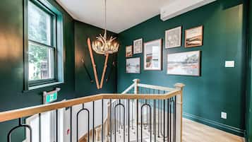 Handrails in stairways