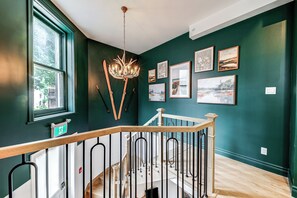 Handrails in stairways