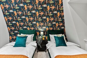 2 chambres, fer et planche à repasser, Wi-Fi, draps fournis