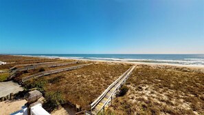Accommodatie ligt op het strand
