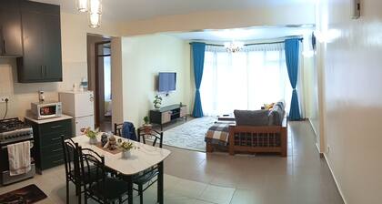 Charming 2-bedroom apartment in beautiful Nakuru with WiFi, 24hr security.