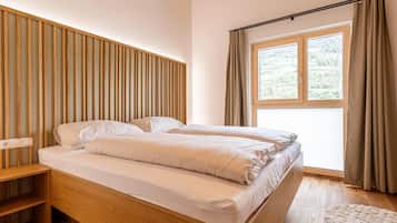 2 habitaciones y ropa de cama