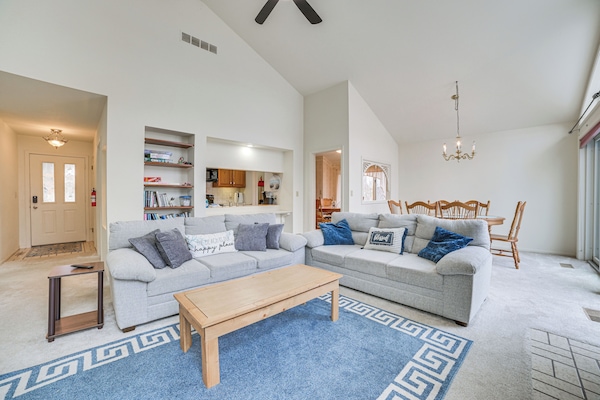 Oscoda Twp Vacation Rental | 3BR | 2BA | 2 Steps to Enter | 1,720 Sq Ft