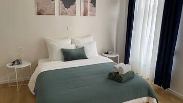 1 chambre, fer et planche Ă repasser, Wi-Fi, draps fournis