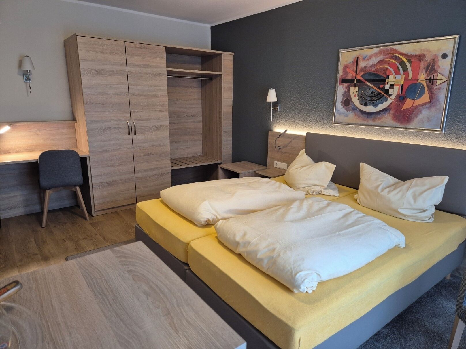 经济双人房, 花园景观 | 隔音、免费 WiFi