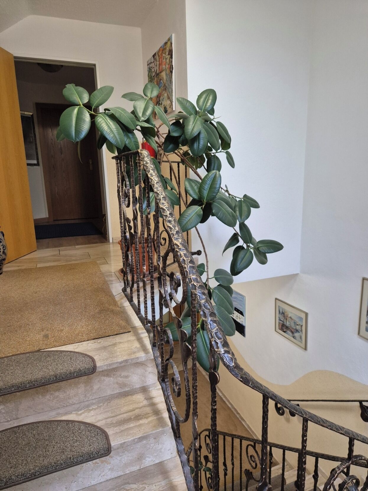 Barandillas en las escaleras