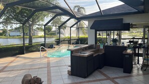 Opvarmet pool