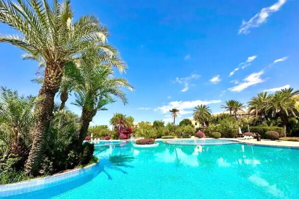 Pool - Magnificent T2 with swimming pool (Marrakech)