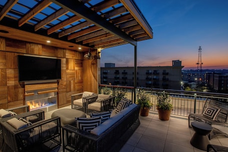 Rooftop terrace