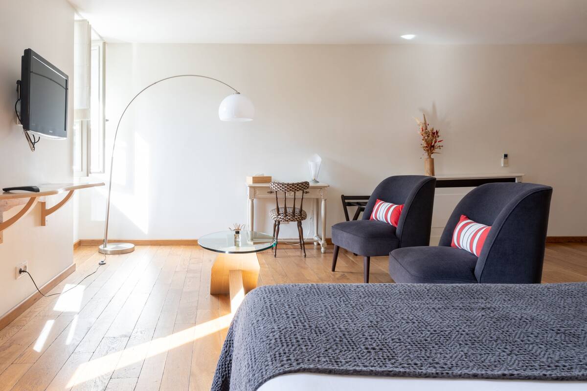 Studio, eigenes Bad, Stadtblick | 1 Schlafzimmer, Zimmersafe, Schreibtisch, schallisolierte Zimmer