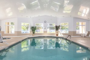 Indoor pool, a heated pool