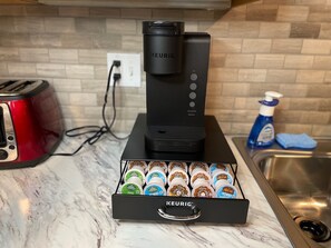 Kaffe och/eller kaffebryggare