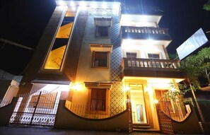 Façade de l’hébergement