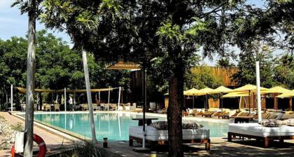 Charming 3-bedroom villa with AC and WiFi in delightful Douar Moulay Abbas