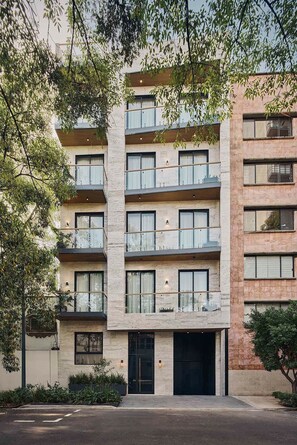 Fachada del alojamiento