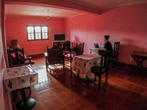 Siddeområde i lobbyen