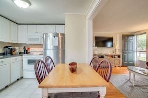 Fridge, microwave, stovetop, dishwasher - Walk to Beaches & Dining: Classic Cape Cod Cottage (Dennis Port)