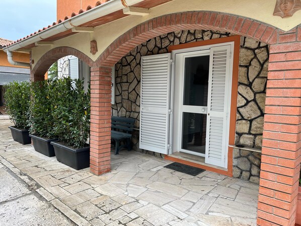 Exterior detail