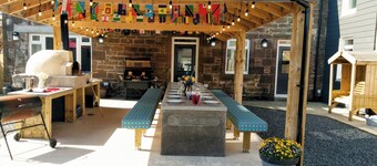 Family and dog friendly stunning barn conversion.