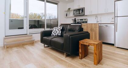 Modern Studio Steps from Osborne Village