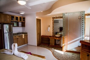 1 bedroom, WiFi, bed sheets - Andales Suites 103 (Puerto Vallarta)