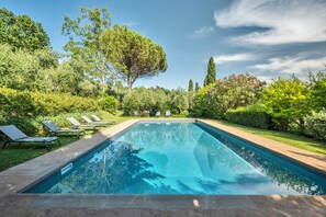Outdoor pool - SAN LORENZO a villa in the countryside for lovers of sunshine, peace and beauty (Orbicciano)