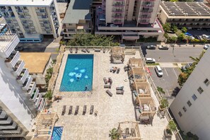 Estudio, 2 camas de matrimonio, vistas al canal (0186) | Vistas del balcón