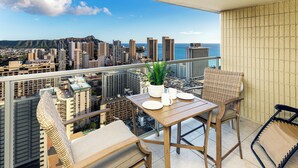 Apartment, 1 Bedroom, Ocean View (0075) | Verönd/útipallur