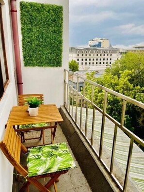 Comfort Studio, City View | Terrace/patio - Old Town Ateneu Studio (Bucharest)