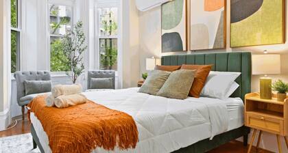 Artful 3BDR: Near Subway, Stadium + Private Patio