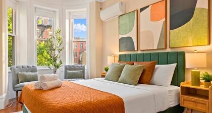 Artful 3BDR: Near Subway, Stadium + Private Patio
