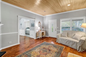 TV connectée, cheminée