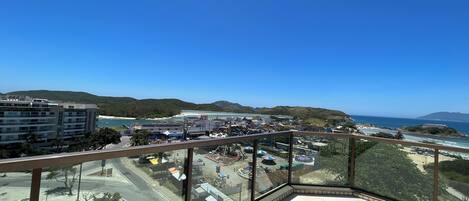 Luxury Apartment, Beach View | Terrace/patio