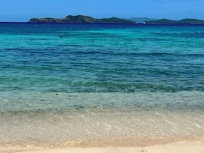 Tæt på stranden, badehåndklæder