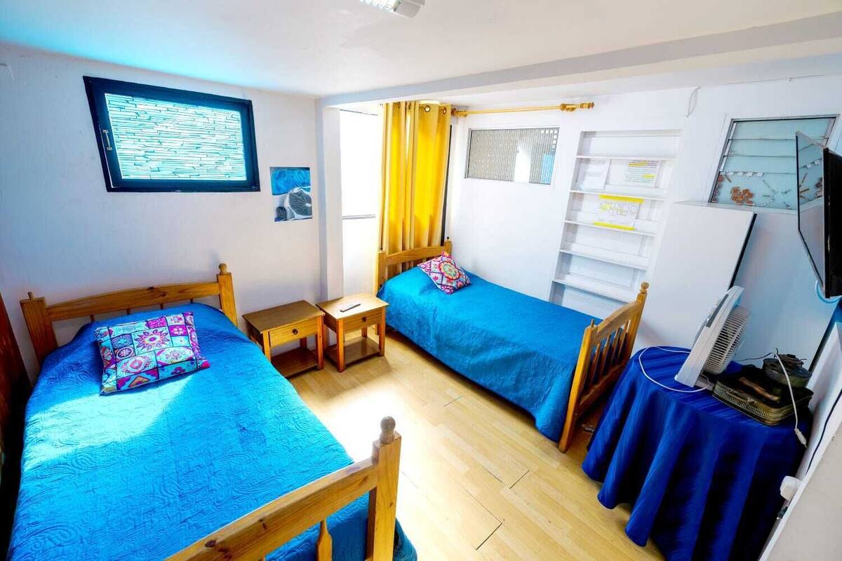 Chambre économique avec lits jumeaux, 2 lits jumeaux | 1 chambre, couette en duvet, ameublement unique