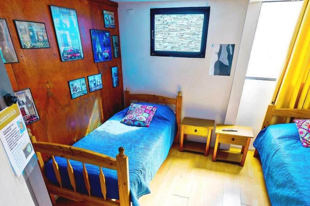 Basic Twin Room, 2 Single Beds | 1 bedroom, down duvets, individually furnished, laptop workspace