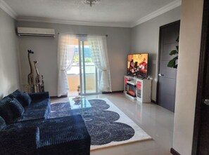 TV connectée, cheminée