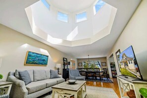 Smart TV, video games, foosball, offices