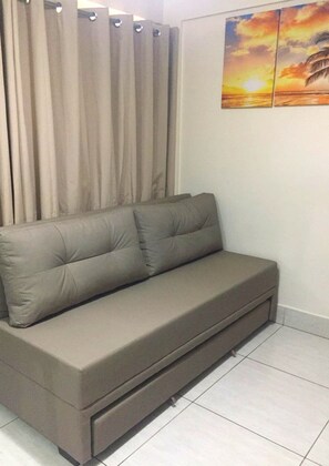 Basic Apartment | Living area - Apto Completo Parq. Aquático Sensacional (Caldas Novas)