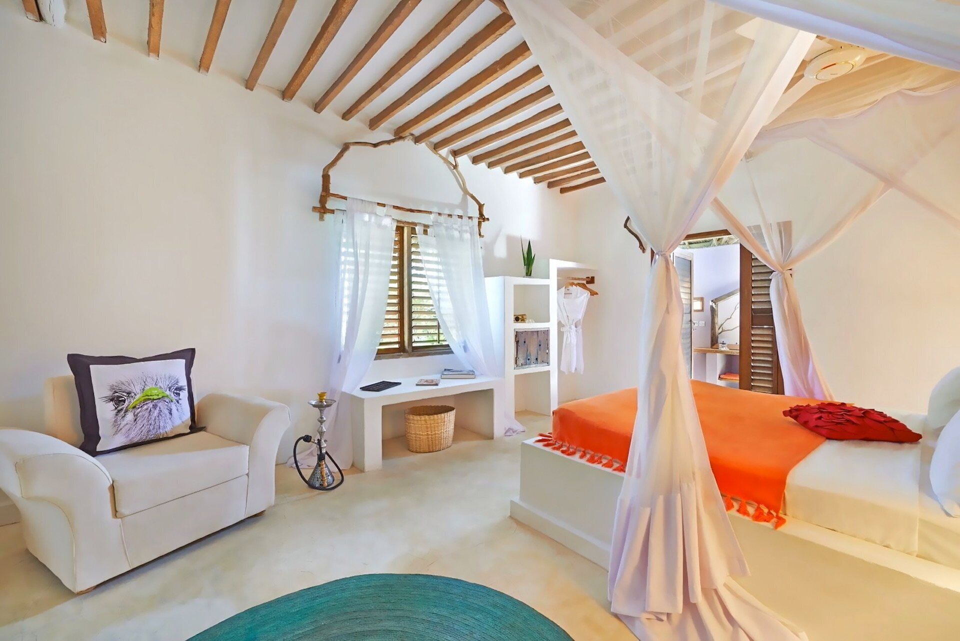 6 habitaciones, wifi gratis y ropa de cama 