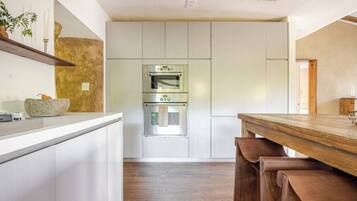 Microwave, oven, stovetop