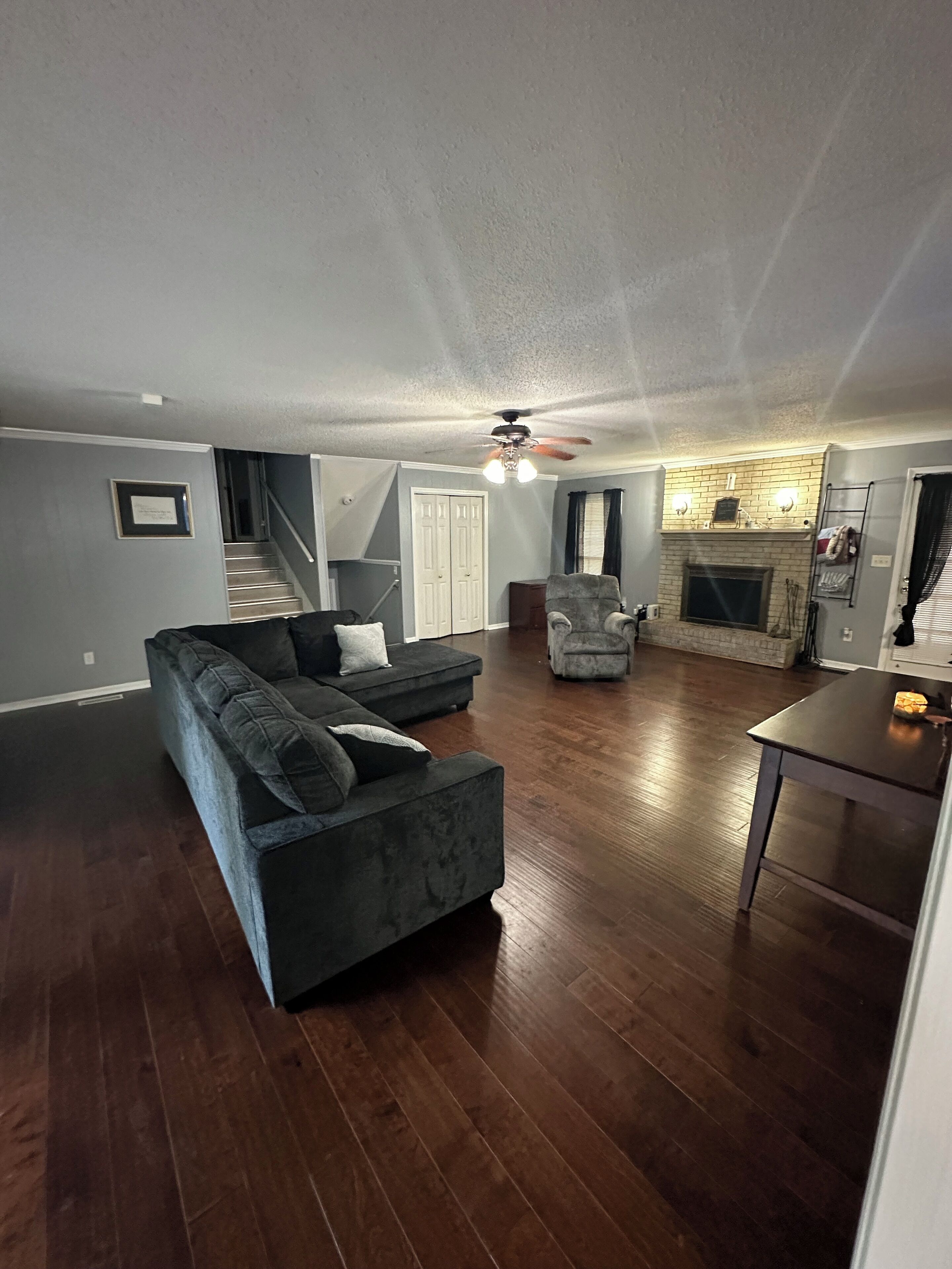 TV connectée, cheminée