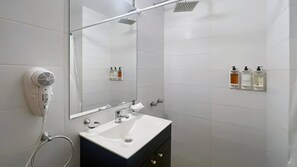 Departamento, 1 habitación, para fumadores, balcón | Baño